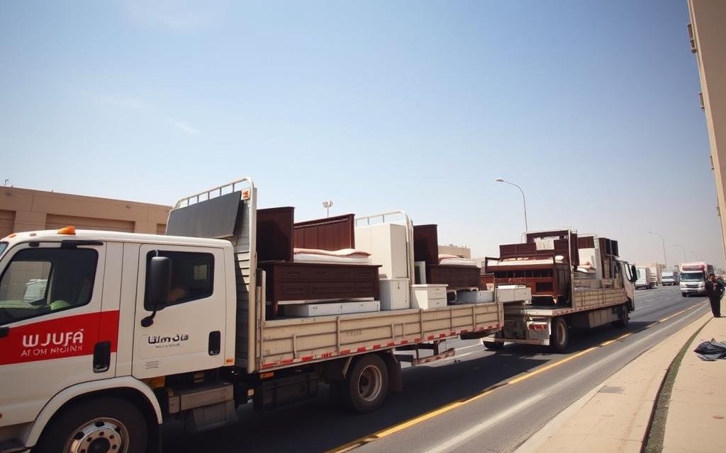 خدمات نقل العفش
