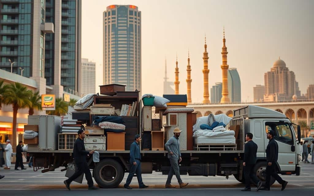 أفضل شركة نقل اثاث الثعالبة بجدة | فك وتغليف آمن ومضمون